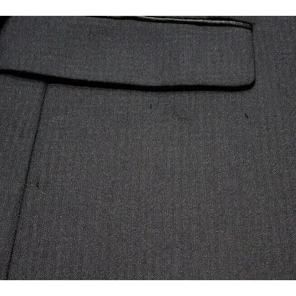 *FALL/WINTER* Stacy Adams Gold Men's Size 40R Dark Blue Plaid Pattern Blazer